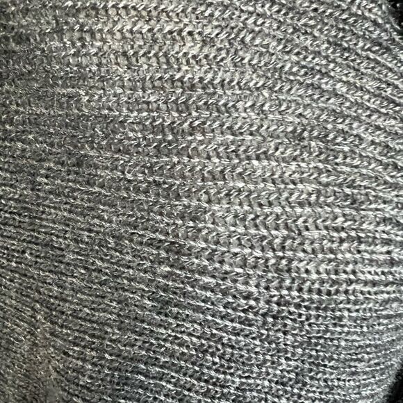 Zara knit open cardigan oversized grey size medium - Picture 5 of 10